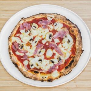 Funghi and Prosciutto